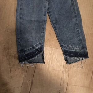 Frayed jeans